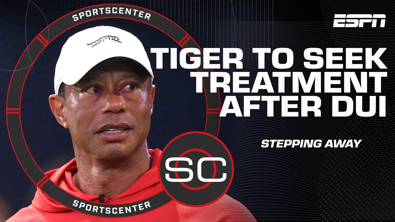 Reaction to Tiger Woods stepping away to seek treatment following DUI arrest | SportsCenter