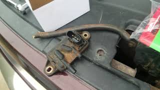 2001 Ford F150 DPFE EGR sensor replacement overview