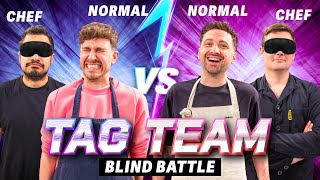 Chefs and Normals Team Up! | Gourmet Fast Food Battle