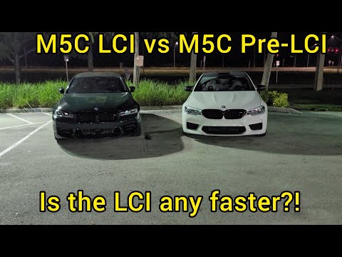 2021 BMW M5 Competition LCI vs 2019 BMW M5 Competition