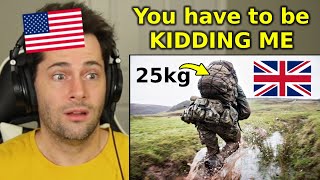 American Reacts to British SAS Training