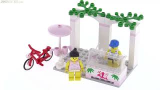 🔄 LEGO Paradisa Sidewalk Cafe from 1994 review! set 6402 re upload 20160624