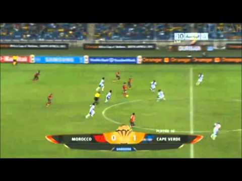 Morocco Vs Cape Verde 1-1 | African Nations Cup 23-1-13