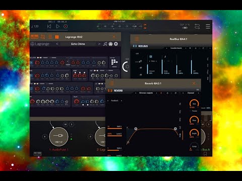 Lagrange Synth - TB Reverb - TB Reelbus - Massive Lush Ambient Pads - Tutorial for the iPad