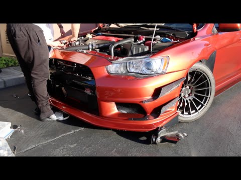 EVO X GSR ETS HARD PIPE INSTALL + TURBOSMART BOV INSTALL!!!