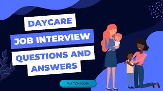 Daycare Job Interview Questions And Answers