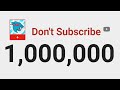 1 million subscribers with no videos