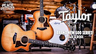 Video thumbnail for Checking Out Taylor's BRAND NEW 500 Series! | 514ce & 512ce by Peach Guitars