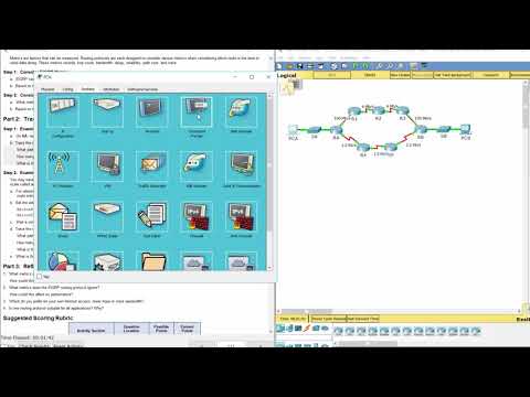 [CCNA v6] Packet Tracer 5.2.3.4 Comparing RIP and EIGRP Path Selection