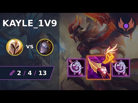 [ kayle_1v9 ] Kayle MID vs Orianna | EUW MASTER | LOL Season 2024