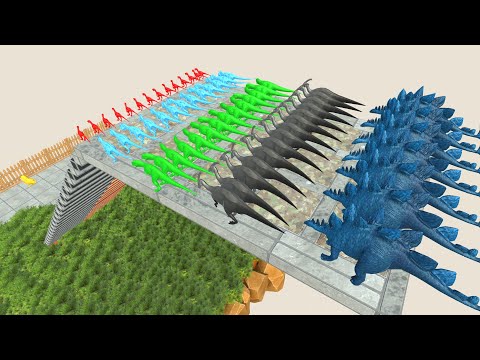 Colors Race To Get a Gold Pig #14  - Animal Revolt Battle Simulator