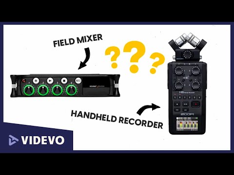 Handheld Recorder vs. Field Mixer: What's The Difference?