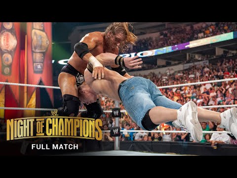 FULL MATCH - Triple H vs. John Cena – WWE Title Match: WWE Night of Champions 2008