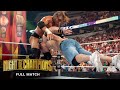 FULL MATCH Triple H Vs John Cena WWE Title Match WWE Night Of Champions 2008