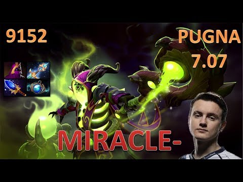 Miracle Pugna 7.07 Pro Gameplay | Dota 2