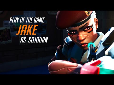 WHAT PRO SOJOURN LOOKS LIKE IN OW 2 - JAKE! POTG! [ SEASON 5 TOP 500 ]