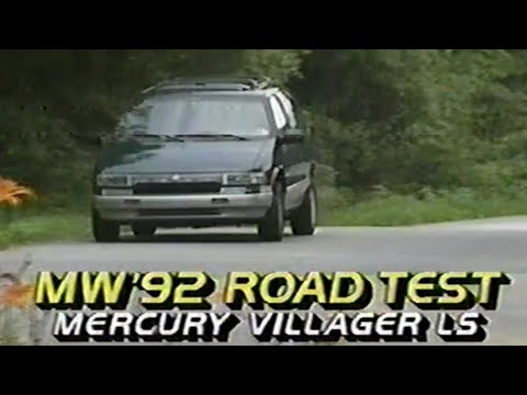 1992 Mercury Villager LS (V40/Nissan Quest/VG30E) - MotorWeek Retro