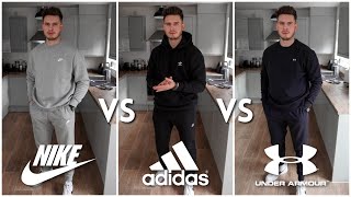 NIKE vs ADIDAS vs UNDER ARMOUR | Men's Tracksuit Challenge |