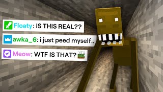 I Pranked My Minecraft Live Stream with the Cave Dweller Mod...