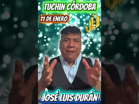 José Luis Durán invita a su presentación en Tuchin Cordoba el 11 de enero 2026