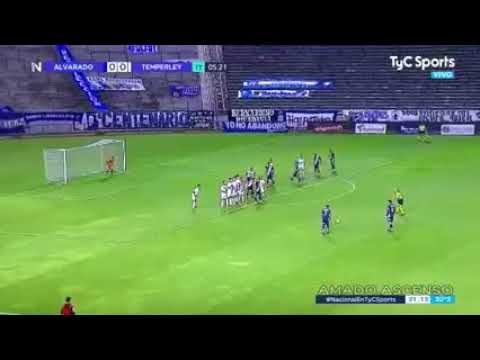 Alvarado vs Temperley, golazo de Marcos Astina