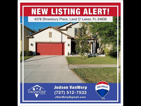 4378 Shrewbury Place, Land O' Lakes, FL 34638