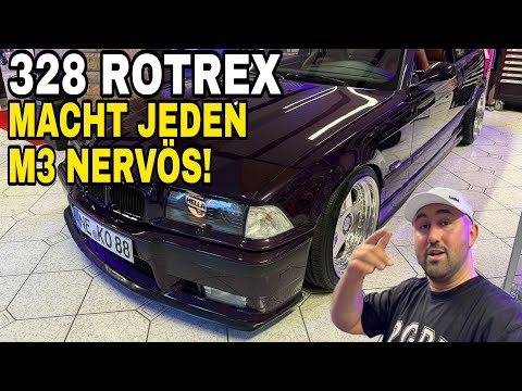 Rotrex compressor BMW E36 328 Coupe | Makes every M3 nervous | Clean conversion with pressure