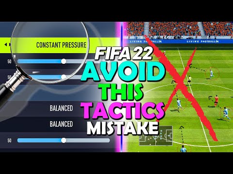 This CUSTOM TACTICS MISTAKE is making you LOSE in FIFA 22!