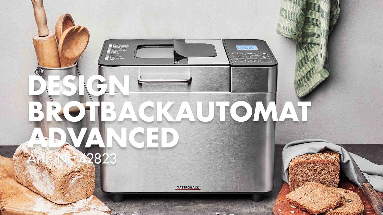 Gastroback Brotbackmaschine Design Advanced 1000 g