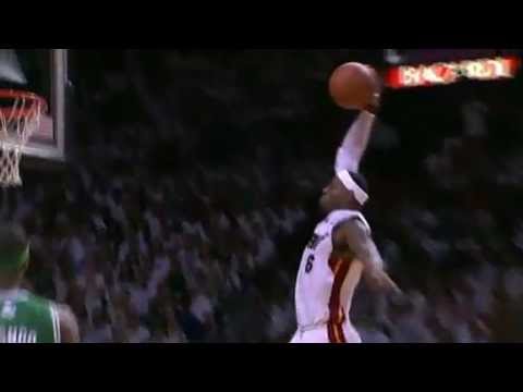 LeBron James Attacks the Rim vs Celtics in Game 7 (2012 East Finals)