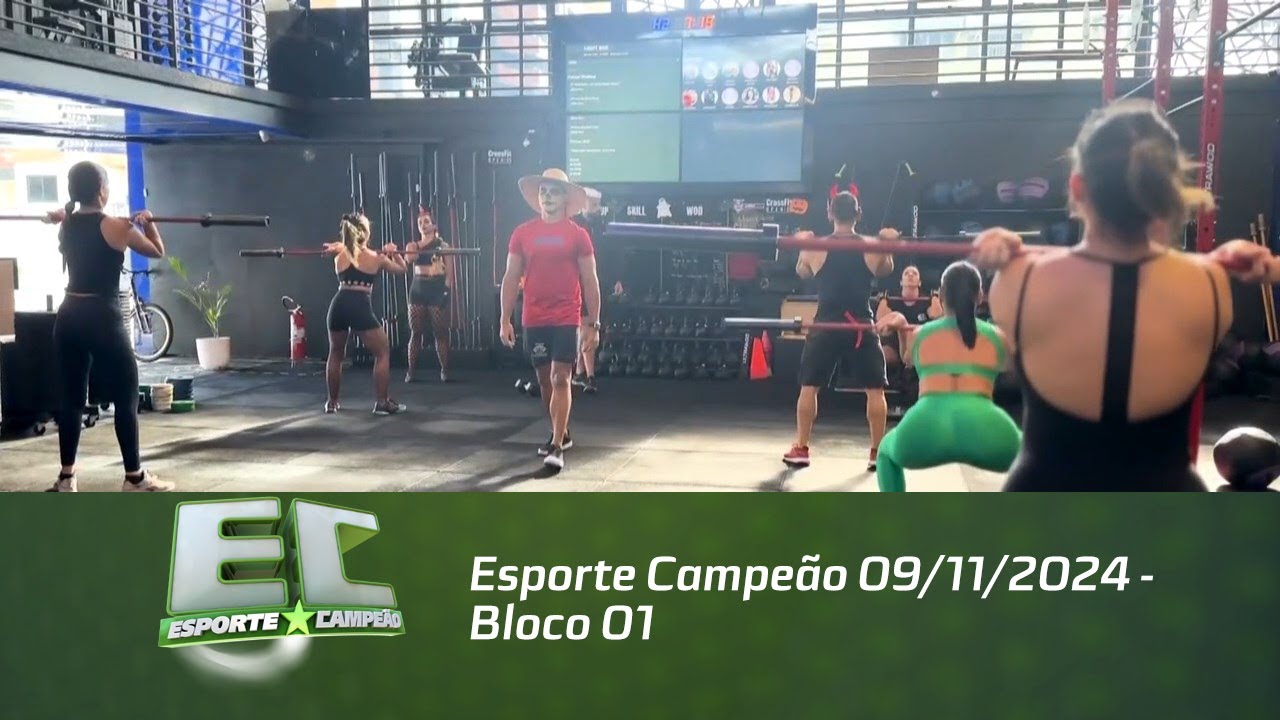 Esporte Campeão 09/11/2024 - Bloco 01