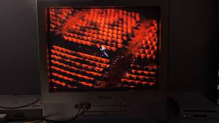 Parasite Eve on a CRT TV