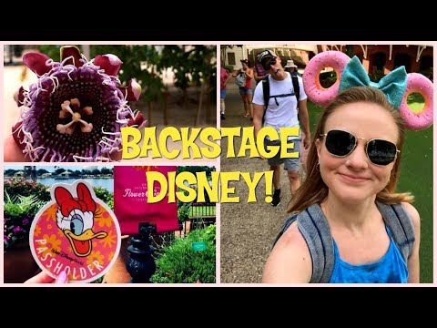 BACKSTAGE at Epcot's Behind the Seeds Tour