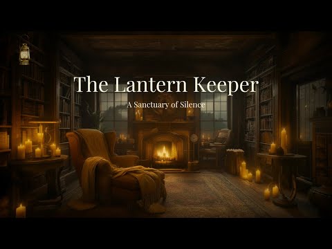 The Hidden Library | Cozy Rain & Fireplace Sleep Story 🕯️📖