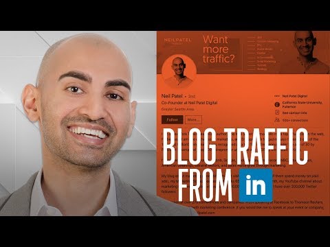 How to Drive Traffic to Your Blogs Posts Using LinkedIn (60,000 Website Visitors Per Month!)