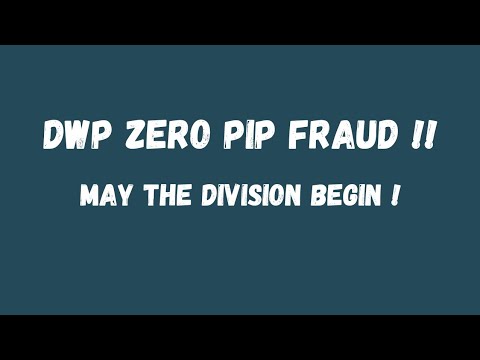 DWP Admits PIP Fraud to be £0 !!