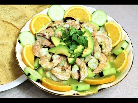 Camarones Al Aguachile Estilo Michoacan