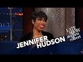 Jennifer Hudson Takes Stephen To Church