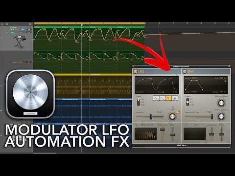Logic Pro // Modulator LFO Rhythmic FX with Automation