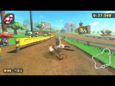 Moo Moo Meadows - 1:53.640 - Kins0 🇩🇪 (Mario Kart World world record)