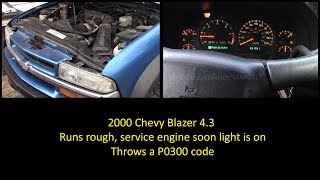 2000 Chevy Blazer P0300 - A "professional" shops diagnosis vs. mine