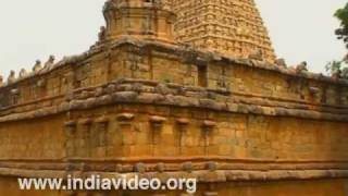 Exterior beauty of Brihadeeswara temple in Tanjore 
