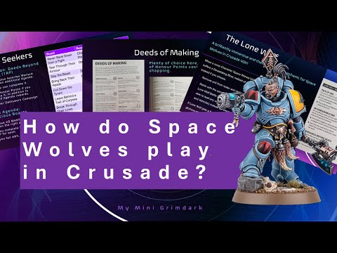 How Space Wolves Play in Warhammer 40k Crusade | Rules, Narrative Considerations and Getting Started