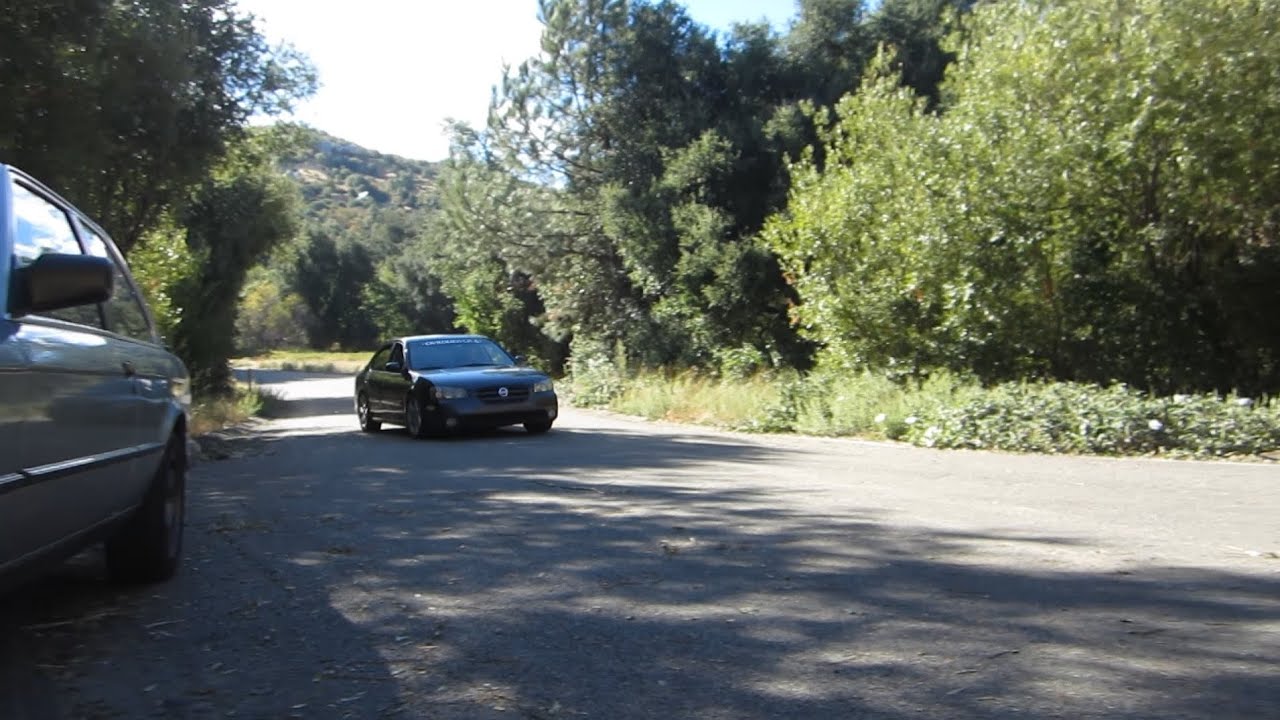 2003 Nissan Maxima Single Lane POV Touge Run