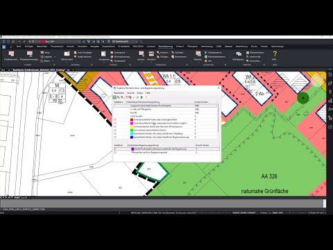XPlanung mit WS LANDCAD - Flächenschluss- und Begrenzungsprüfung
