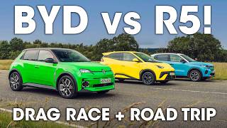 NEW BYD Dolphin Surf vs Renault 5 vs Citroen eC3 review – what’s the BEST small electric car?