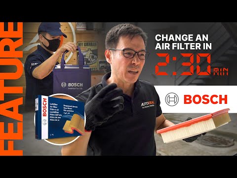 Can You Change An Air Filter In 2 Minutes? | Bosch x AutoDeal Feature