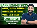 Time Speed Distance Boats Stream Train Problems Bank Exams 2025 Kaushik Mohanty