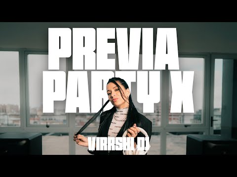 MIX PREVIA PARTY #X REGGAETON CACHENGUE TECH | SET LIVE VIRRSHI DJ