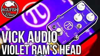Video thumbnail for Vick Audio Violet Ram's Head Fuzz Demo | Fuzz + Mid Boost = Yass!! by Agufish